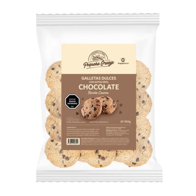 Galletas Dulces con Gotas Simil Chocolate