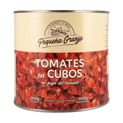 Tomates en Cubos 2,55 Kg