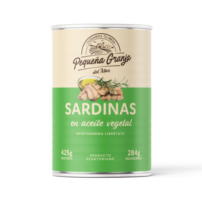 Sardinas Enteras en Aceite 425g