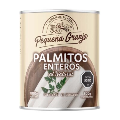 Palmitos Enteros 800g