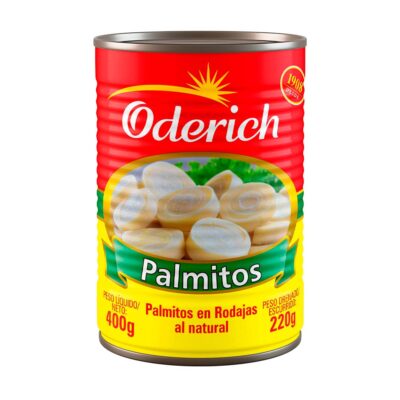 Palmitos en Rodajas 400g