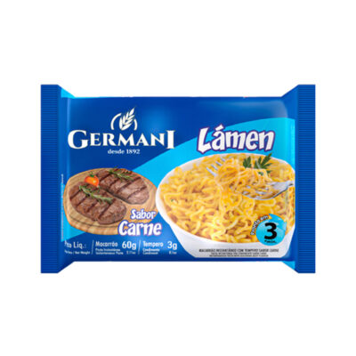 Pasta instantánea sabor Carne