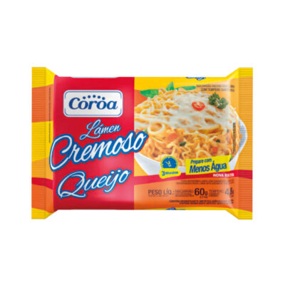 Pasta instantánea cremosa Queso