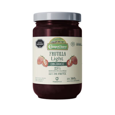 Mermelada orgánica Light Frutilla 360g