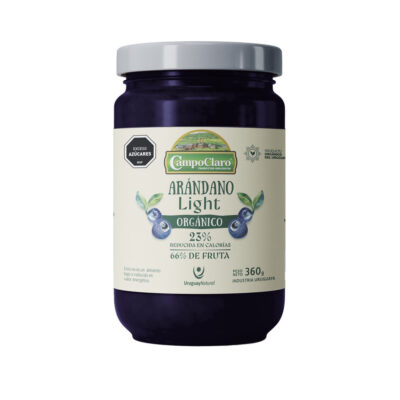 Mermelada orgánica Light Arándano 360g