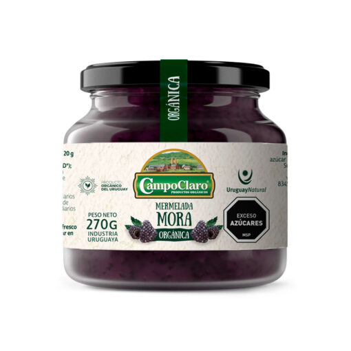 Mermelada orgánica de Moras 270gr