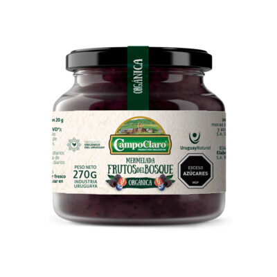 Mermelada orgánica Frutos del Bosque 270gr