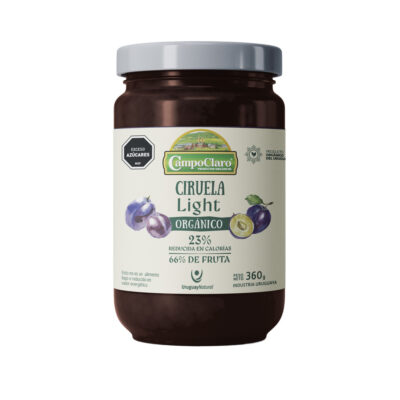 Mermelada orgánica Light Ciruela 360g