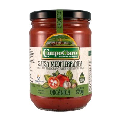 Salsa mediterránea Orgánica 570gr