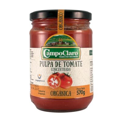 Pulpa de tomate orgánica 570gr