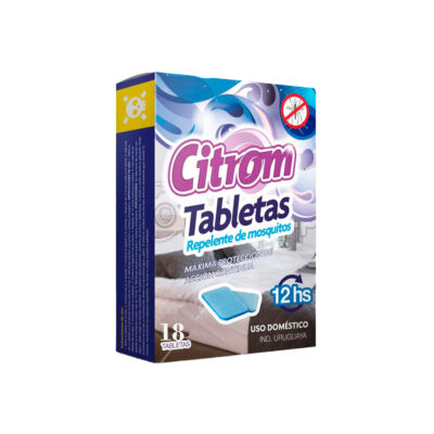 TABLETA P/MOSQUITOS CITROM X 18
