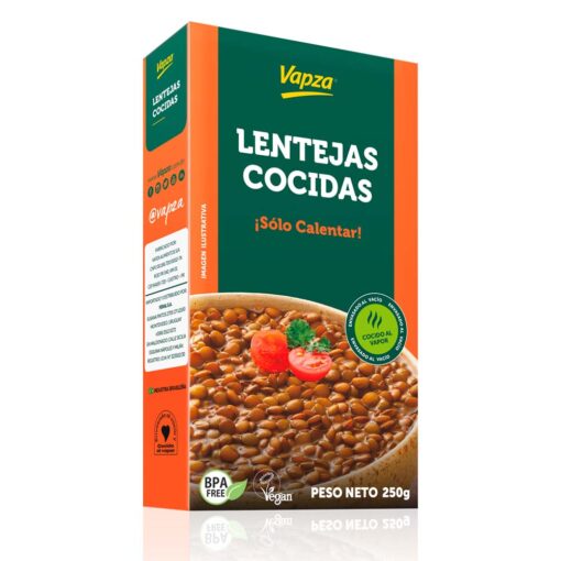 Lentejas Cocidas 500g