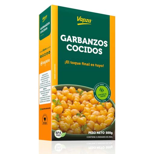 Garbanzos cocidos 500g