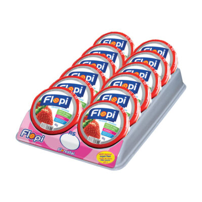 Caramelo Flopi frutilla 40g