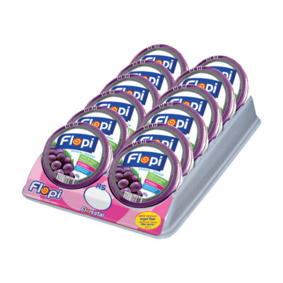 Caramelo Flopi uva 40g