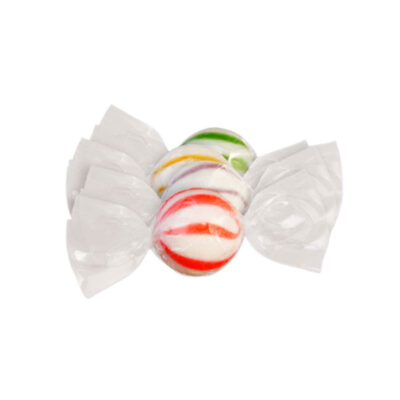 Caramelos bolita colores rayadas 1Kg