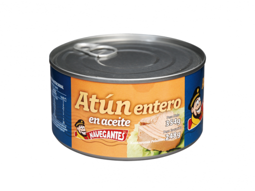 Atún Entero en Aceite 354g