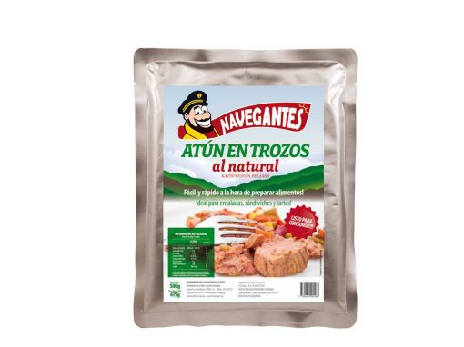 Atún en Trozos al Natural Pouch 475g